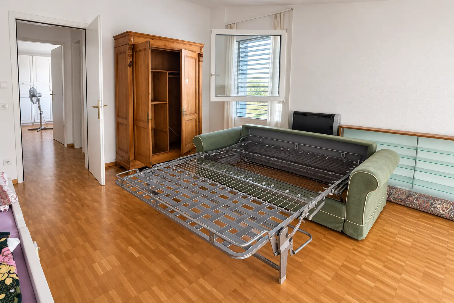 Wohnung während einer Wohnungsräumung im Kanton Solothurn